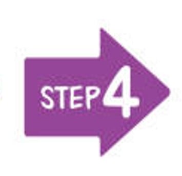Display image of Step 4 indicating the steps