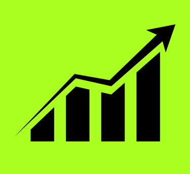 growth chart icon