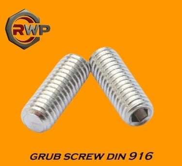 DIN 916 Hex Socket Set Screw with Cup Point