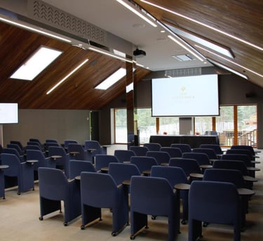 sienu apdaila konferencijos salems