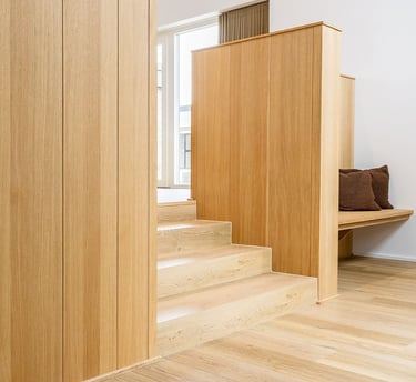 Medžio panelės apdailai