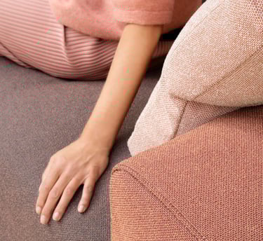 Coral baldinis audinys