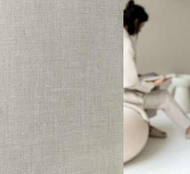 Vescom Linosa natūralaus lino siena