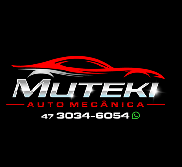 a car with a red and white logo on it