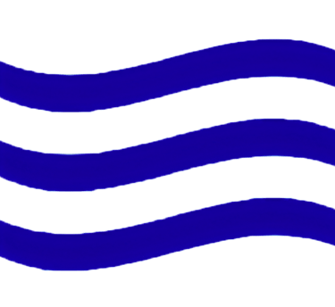 a blue wave of water with a blue wave