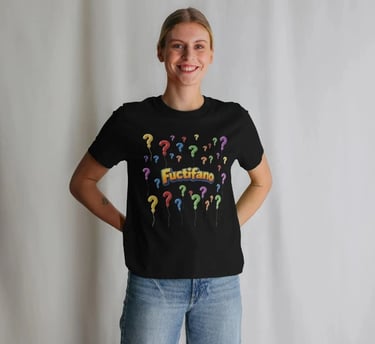 Fuctifano Women's V-Neck T-shirt