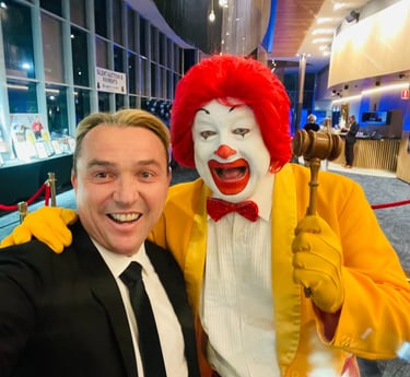 Craig Rosie best benefit charity auctioneer Los Angeles