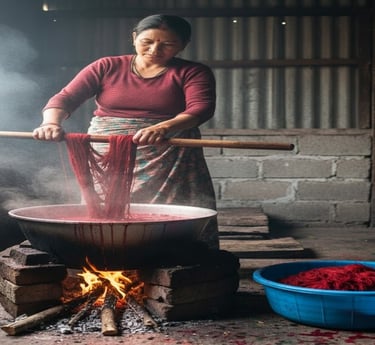 hand knotted rugs, handmade carpets, hand dyeing tibetan wool