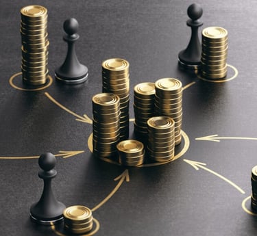 Divisão estratégica de investimentos