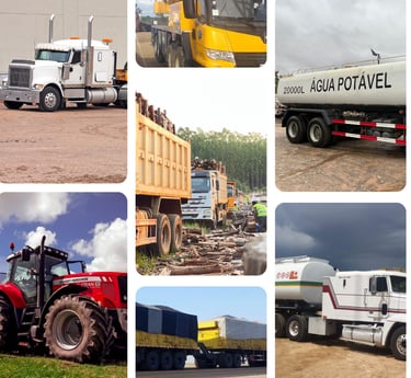 trucks and equipment