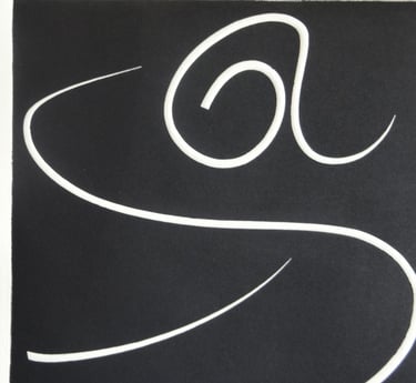 Técnica gofrado - fondo entintado