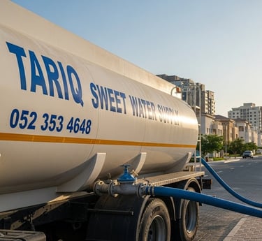 sweet water tanker supply in dubai