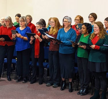 Choir singing