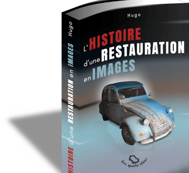 Présentation en 3D de l'ebbok "L'HISTOIRE d'une RESTAURATION en IMAGES"