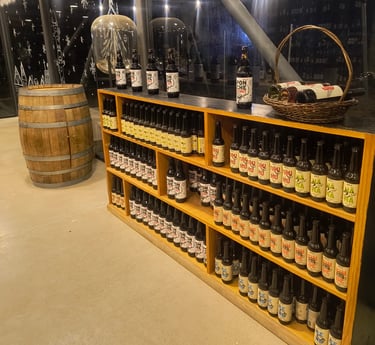 Mostrador de cervezas artesanales