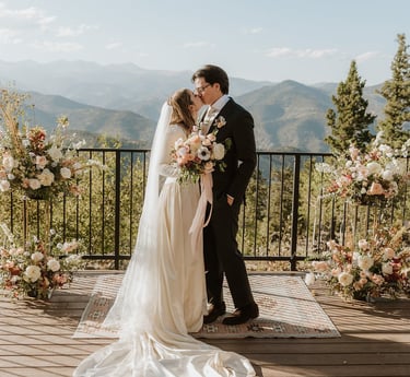 Mountains Couple Ceremony