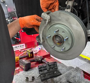 brake pad replacement