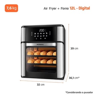 Fritadeira Air Fryer