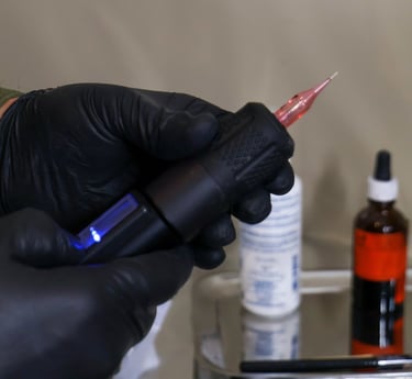 dermographe de tricopigmentation capillaire