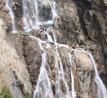 Dolpo trek waterfall
