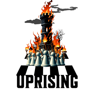 a chess game with a chess game board