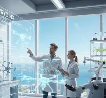 KWRYO, dron prototyping