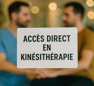 Accès direct en kinésithérapie