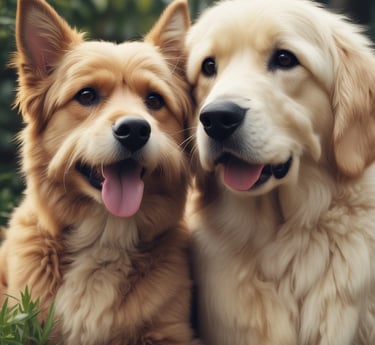 A cozy reading nook with a stack of colorful ebooks about pet care and animal well-being.