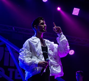 Gabriel Fandi en concierto en Salvaterra de Miño 2025