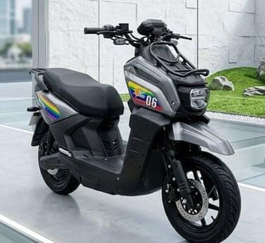 new gray bike inside store