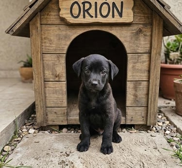 Orion un perro consentido