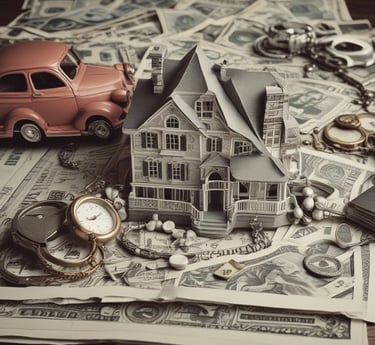 A professional lawyer reviewing detailed ITCMD calculation documents in a bright office.