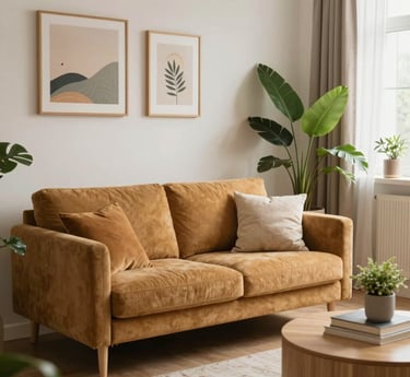 A calm, inviting space with soft lighting where someone is journaling quietly, symbolizing a safe place to share feelings.