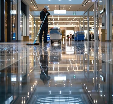 Pulizia Negozi e centri commerciale