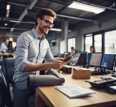 woman in black sweater holding white and black vr goggles