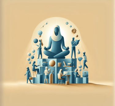 representación del bienestar de las instituciones