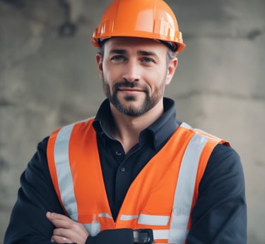 A team of surveyors working together in the field.