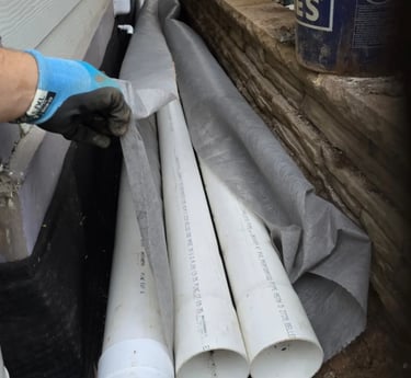 French drain installation Smyrna Georgia