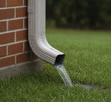 Downspout extensions Dallas Georgia