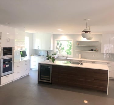Bay Area kitchen renovation completed by Asha Construction