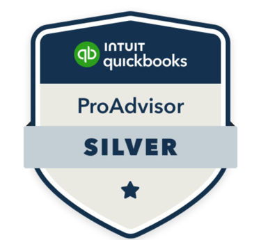 QuickBooks Online ProAdvisor Silver certification badge