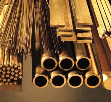 Laiton Maroc - Barres de laiton