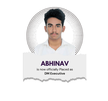 Digital marketing Course - Placement Abhinav