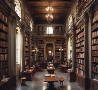Four books are stacked horizontally on a shelf. The spines of the books are visible, displaying titles written in Italian. The titles read, from top to bottom: 'Testo francese al...' (partial), 'Così parlò Zarathustra', 'Sull'utilità e il danno della storia', and 'L'arte della matematica'. The covers are in different shades, including red, beige, and gray.
