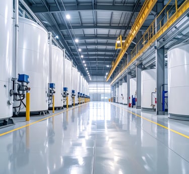 Over 50 years of experience in industrial chemical manufacturing since 1972