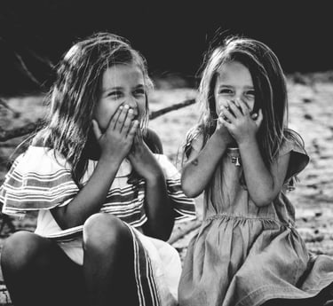 Children Giggle