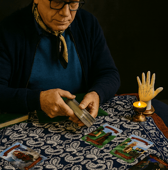 Rob Hamilton 4th generation Romani reader