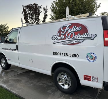 mobile detailing van