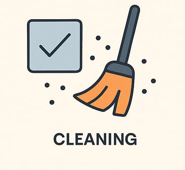data cleaning graphic