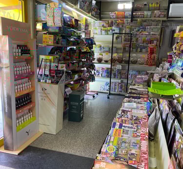 Panoramica prodotti Edicola Tabaccheria Donzelli Gabry Certaldo